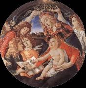 Sandro Botticelli Madonna of the Magnificat oil on canvas